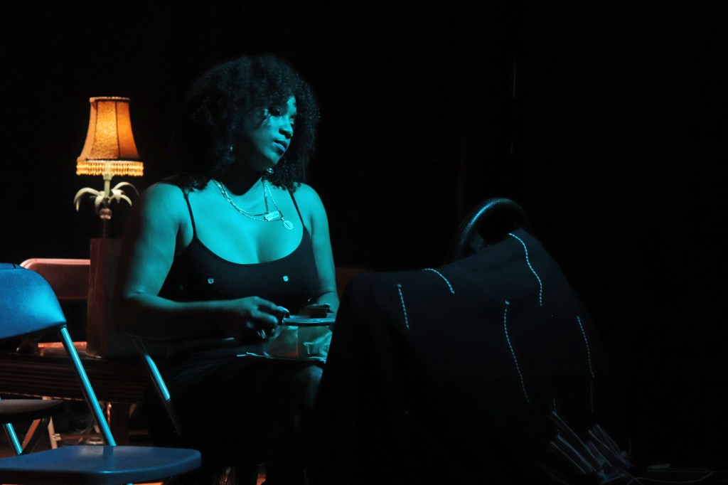 a puerto rican sex worker alone in her car